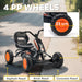 Kids Pedal Go-Kart – Black | Four-Wheel Stability, Pedal Power and Sporty Design AIYAPLAY - Little and Giant Explorers