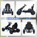 Kids Pedal Go-Kart Blue | Advanced with Automatic Clutch System - Little and Giant Explorers AIYAPLAY