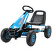 Kids Pedal Go-Kart – Blue | Adjustable Seat, Handbrake and EVA Tyres AIYAPLAY - Little and Giant Explorers AIYAPLAY