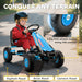 Kids Pedal Go-Kart – Blue | Adjustable Seat, Handbrake and EVA Tyres AIYAPLAY - Little and Giant Explorers AIYAPLAY