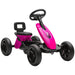 Kids Pedal Go-Kart Pink | Compact with Four EVA Wheels - Little and Giant Explorers AIYAPLAY