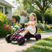 Kids Pedal Go-Kart Pink | Advanced with Automatic Clutch System - Little and Giant Explorers AIYAPLAY