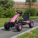 Kids Pedal Go-Kart – Pink | Adjustable Seat, Handbrake and EVA Tyres AIYAPLAY - Little and Giant Explorers