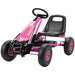 Kids Pedal Go-Kart – Pink | Adjustable Seat, Handbrake and EVA Tyres AIYAPLAY - Little and Giant Explorers