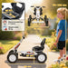 Kids Pedal Go-Kart – White | Four-Wheel Stability, Pedal Power and Sporty Design AIYAPLAY - Little and Giant Explorers