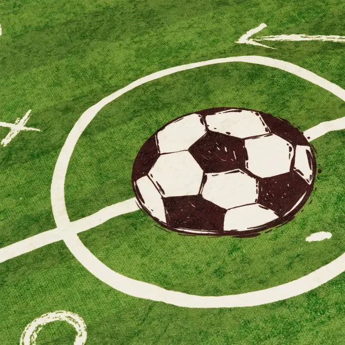 Kids Football Rug (160 x 230cm) - Little and Giant Explorers vidaXL