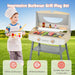 Kids Pretend Play Barbecue Grill Playset - Little and Giant Explorers Costway