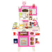 Kids Pretend Play Kitchen Set – Pink | 104 Accessories - Lights, Sounds and Spray AIYAPLAY - Little and Giant Explorers AIYAPLAY