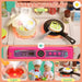 Kids Pretend Play Kitchen Set – Pink | 104 Accessories - Lights, Sounds and Spray AIYAPLAY - Little and Giant Explorers AIYAPLAY