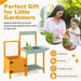 Pretend Play Wooden Potting Bench with Planter Box - Little and Giant Explorers Costway