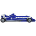 Kids Race Car Bed in Blue (90 x 200cm) - Little and Giant Explorers vidaXL