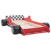 Kids Race Car Bed in Red (90 x 200cm) - Little and Giant Explorers vidaXL