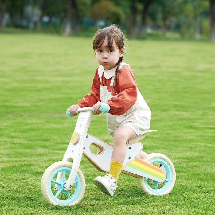 Rainbow Balance Bike - Little and Giant Explorers Classic World