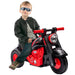 Kids Ride On Motorcycle with Music and Bubbles in Red - Little and Giant Explorers AIYAPLAY