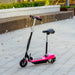 Kids Ride on Powered Folding E-Scooter with Warning Bell in Pink - Little and Giant Explorers HOMCOM