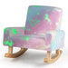 Glow-in-the-Dark Kids Rocking Chair with Rocking Feet - Little and Giant Explorers Costway