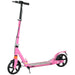 Kids Kick Scooter with Four-Level Adjustable Handlebar in Pink - Little and Giant Explorers AIYAPLAY