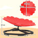 Kids Swivel Chair Red Flower Shape | 360° Swivel Design and Anti-Slip Strips - Little and Giant Explorers AIYAPLAY