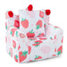 Kids Sofa Armchair with Pillow - Strawberry Design | Velvet Toddler Chair COSTWAY - Little and Giant Explorers Costway