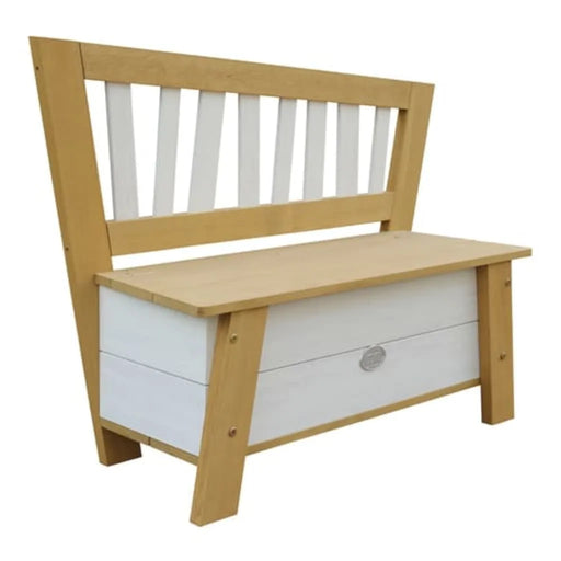 Storage Bench 'Corky' in Brown and White - Little and Giant Explorers AXI