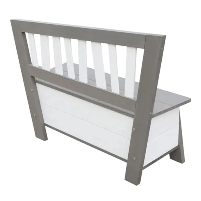 Storage Bench 'Corky' in Grey and White - Little and Giant Explorers AXI