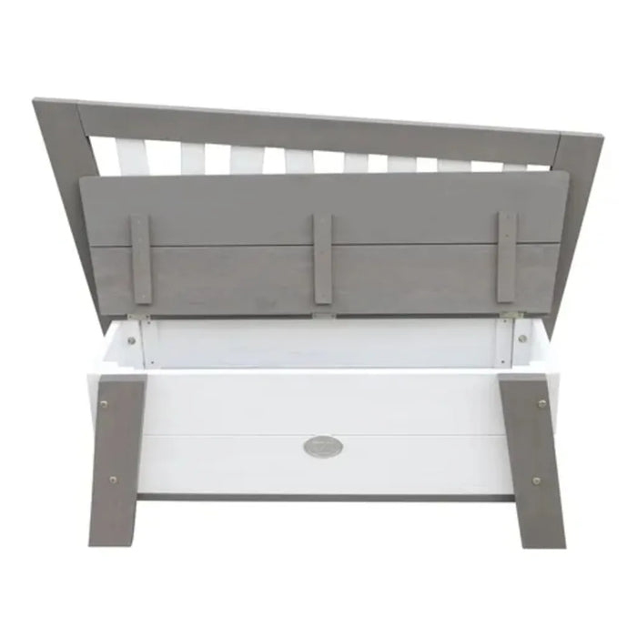 Storage Bench 'Corky' in Grey and White - Little and Giant Explorers AXI