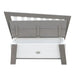 Storage Bench 'Corky' in Grey and White - Little and Giant Explorers AXI