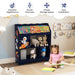 Kids Storage Shelf – Navy | Bookshelf with Cabinet and Compartments COSTWAY - Little and Giant Explorers Costway