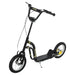 Kids Stunt Scooter with Dual Brakes in Black - Little and Giant Explorers HOMCOM