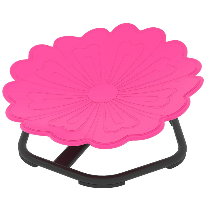 Kids Swivel Sensory Chair – 360° Spinning Pink Flower Seat | AIYAPLAY - Little and Giant Explorers AIYAPLAY