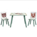 Kids Wildlife Table and Chairs in Green - Little and Giant Explorers ZONEKIZ