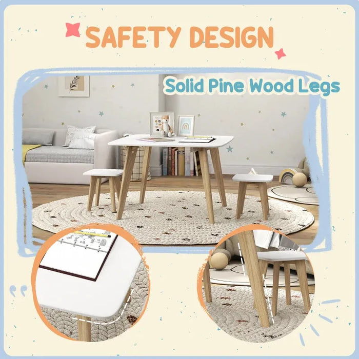 Kids Table and Chair Set - Little and Giant Explorers AIYAPLAY