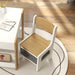 Kids Table and Chairs Set Natural Wood | 3-in-1 Design with Storage - Little and Giant Explorers HOMCOM