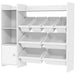 Kids Toy Storage Unit – White | Eight Bins and Two Grids for Organised Play AIYAPLAY - Little and Giant Explorers AIYAPLAY