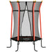 Kids Trampoline Mini Bouncer with Enclosure Safety in Red Ø163.5cm - Little and Giant Explorers HOMCOM