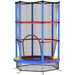 Kids Trampoline with Safety Net | Multi-Colour Spring-Free Design - Little and Giant Explorers HOMCOM