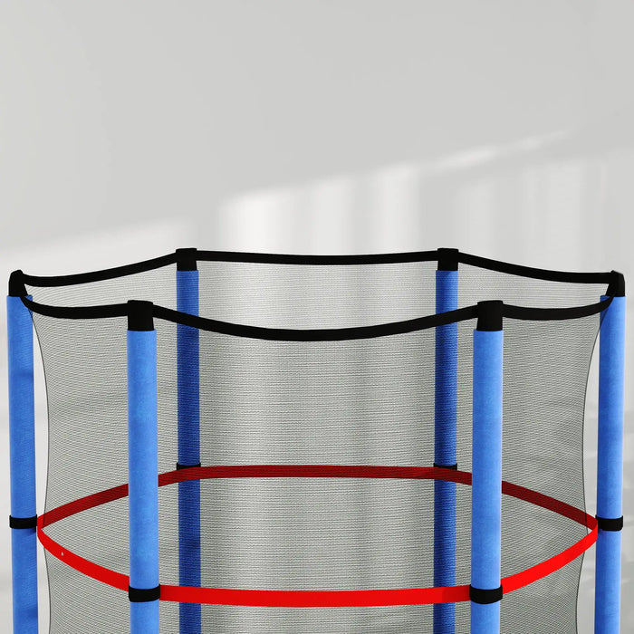Kids Trampoline with Safety Net | Multi-Colour Spring-Free Design - Little and Giant Explorers HOMCOM