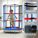Kids Trampoline with Safety Net | Multi-Colour Spring-Free Design - Little and Giant Explorers HOMCOM