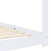 Kids Tree House Bed Frame in White and Solid Pine Wood (80 x 160cm) - Little and Giant Explorers vidaXL