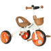 Kids Tricycle – Orange and White Toddler Trike | Anti-Tipping Design and Basket AIYAPLAY - Little and Giant Explorers AIYAPLAY