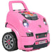 Kids Truck Engine Toy Set, with Horn, Light and Car Key in Pink - Little and Giant Explorers HOMCOM