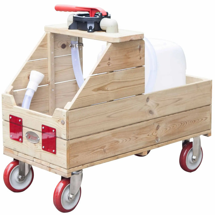 Kids Watering Cart | Wooden Sustainable Construction - Little and Giant Explorers Classic World