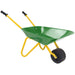 Kids Wheelbarrow with Steel Tray and Rubber Hand Grips - Little and Giant Explorers Costway