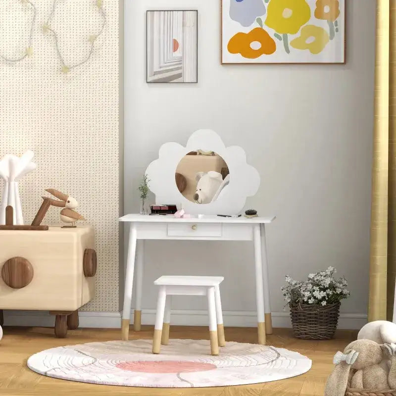 Kids Cloud Design Dressing Table Set — Little and Giant Explorers