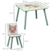 Kids Wildlife Table and Chairs in Green - Little and Giant Explorers ZONEKIZ