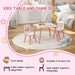 Kids Wildlife Table and Chairs in Pink - Little and Giant Explorers ZONEKIZ