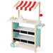 Kids Wooden Farmer’s Market Stand | Ice Cream Cart and Accessories COSTWAY - Little and Giant Explorers Costway