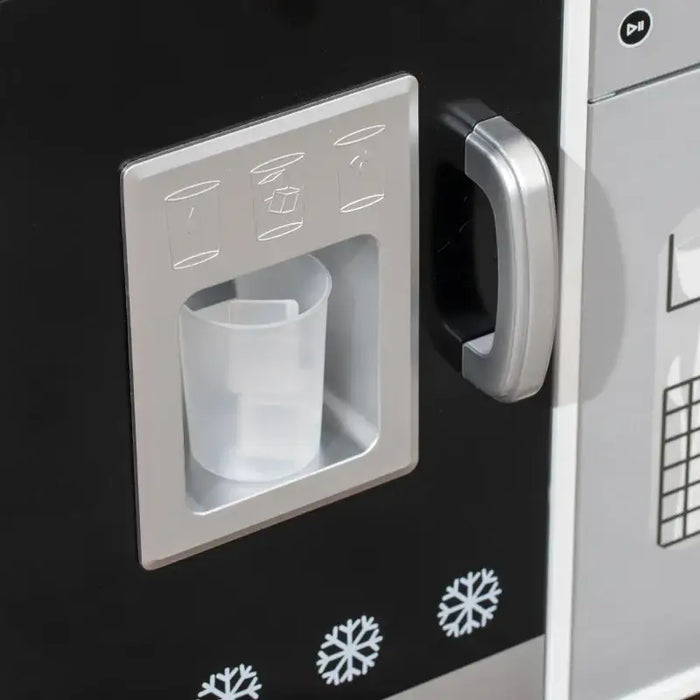 Kids Wooden Kitchen Playset - White and Grey | Ice Maker, Coffee Machine and Stove AIYAPLAY - Little and Giant Explorers AIYAPLAY