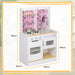 Kids Play Kitchen with Realistic Oven, Sink and Accessories - Little and Giant Explorers AIYAPLAY