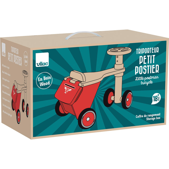 Postman Ride On Tricycle - Little and Giant Explorers Vilac